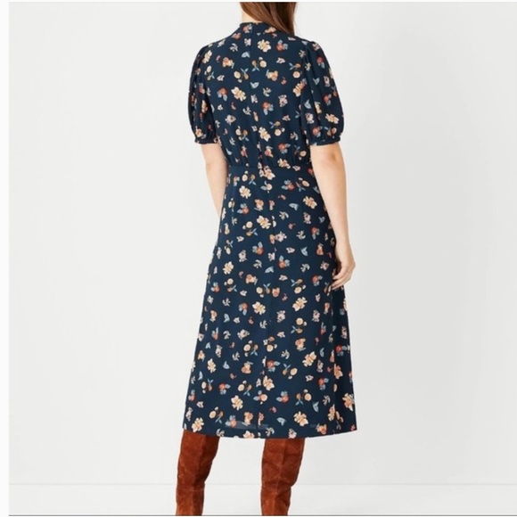 Ann Taylor Floral Blouson Dress - Picture 2 of 6